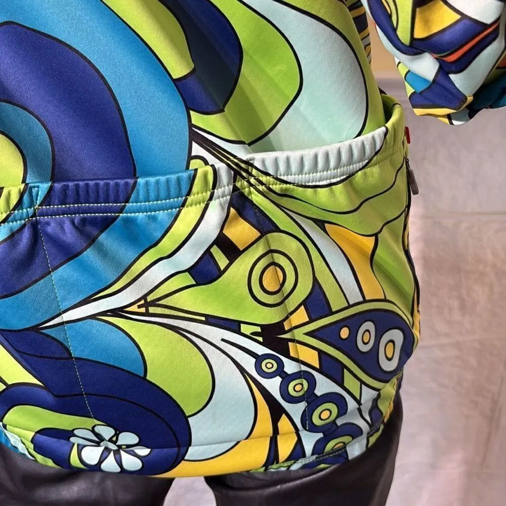 Hotel Zed Jakroo Bike Riding Multicoloured Jacket - Picture 9 of 14